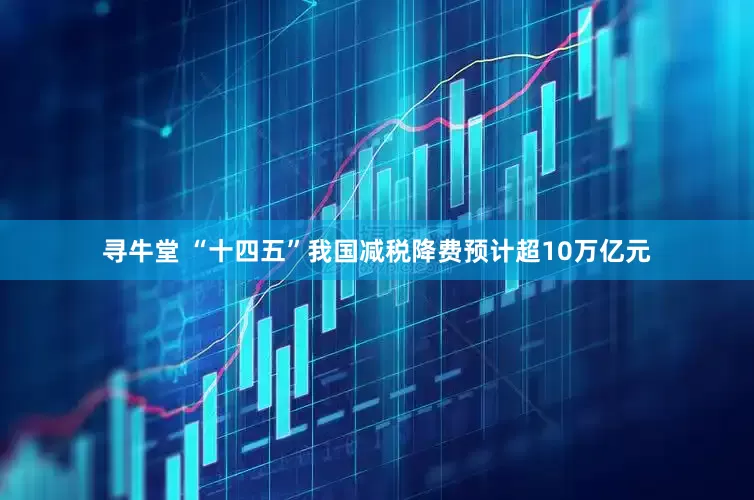 寻牛堂 “十四五”我国减税降费预计超10万亿元