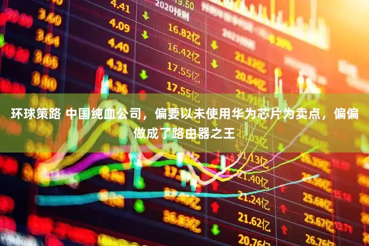 环球策路 中国纯血公司，偏要以未使用华为芯片为卖点，偏偏做成了路由器之王