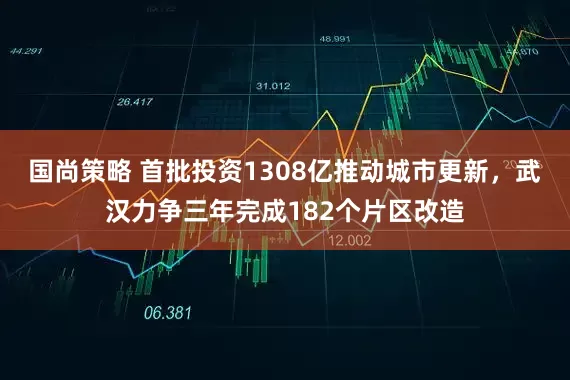 国尚策略 首批投资1308亿推动城市更新，武汉力争三年完成182个片区改造
